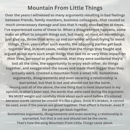 Mountain-From-Little-Things Inspiration