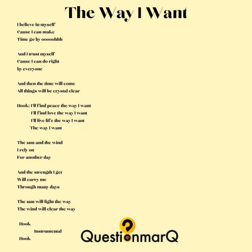 The-Way-I-Want